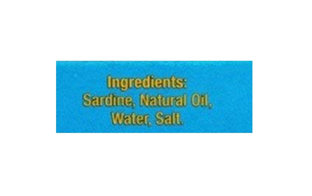 Golden Prize Sardine in Natural Oil    Box  125 grams